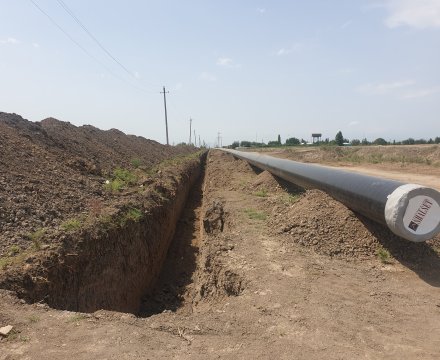 “Azadqaraqoyunlu-Ağdam" qaz kəmərinin və üzərində QPS quraşdırmaqla "Ağdam QPS" qaz kəməri qolunun tikintisi işləri.