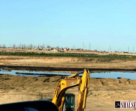 Suraxanı, Sabunçu rayonları ərazisində gölməçələrin neft şlamından təmizlənməsi
